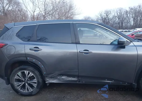 2022 Nissan Rogue Sv из США, поврежденный, VIN JN8BT3BB4NW332189